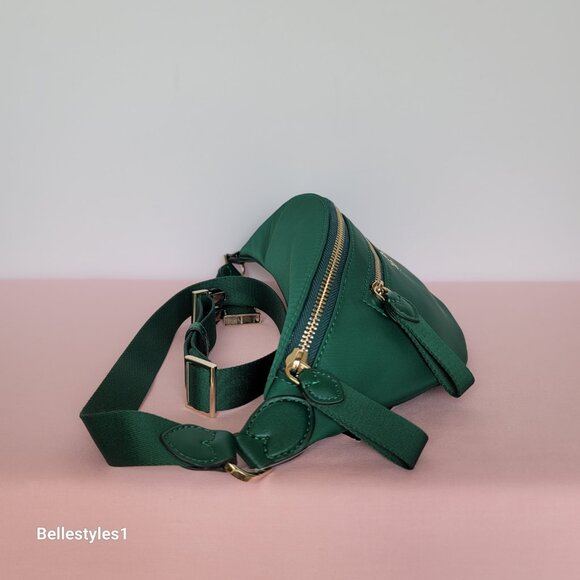 KATE SPADE BELT Bag Chelsea KSNYL Nylon BELT Bag- Deep Jade color🎈 - Picture 11 of 16